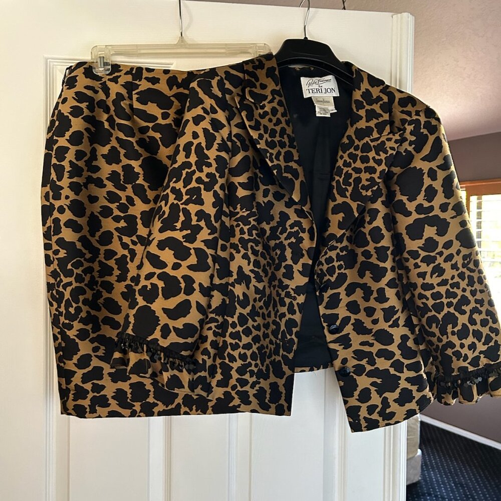 Teri Jon for Neiman Marcus Skirt Suit